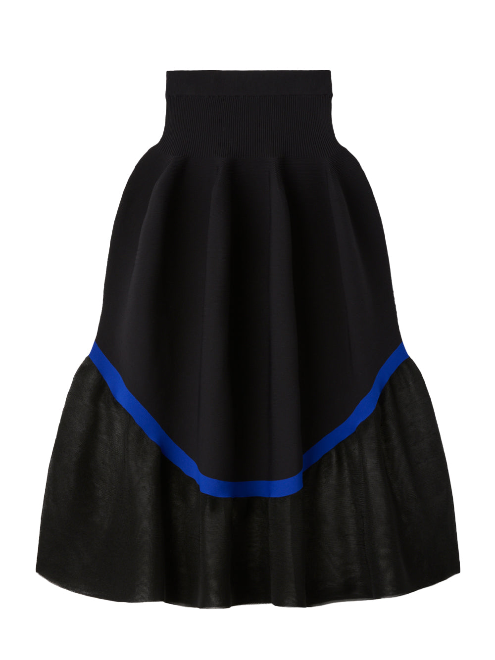 Pottery Lucent Round Skirt Black Multi