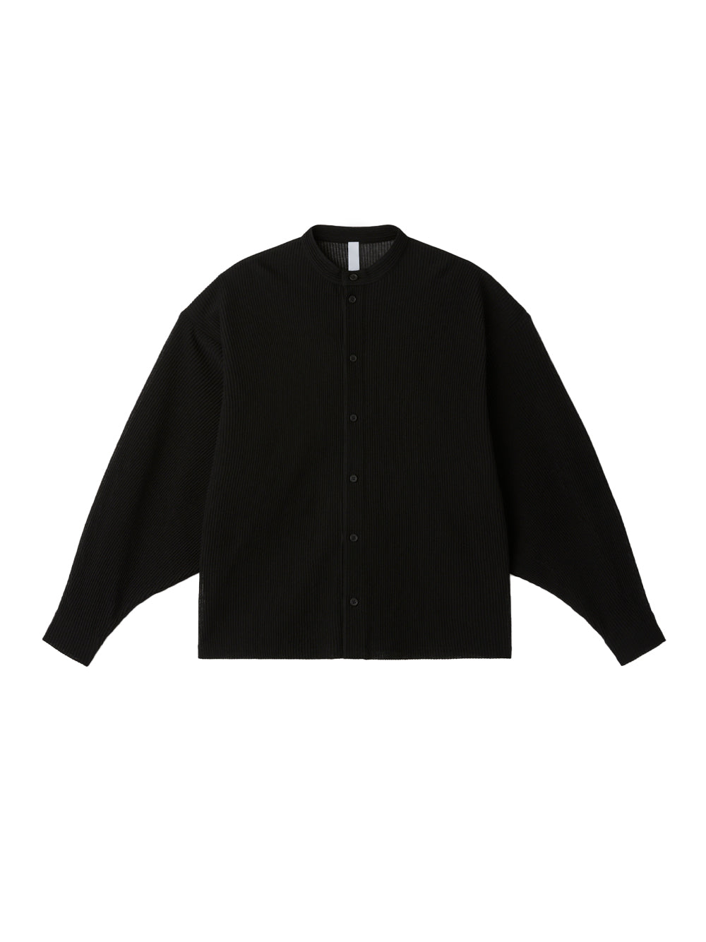 Tc Soft Hypha Stand-Up Collar Shirt Black