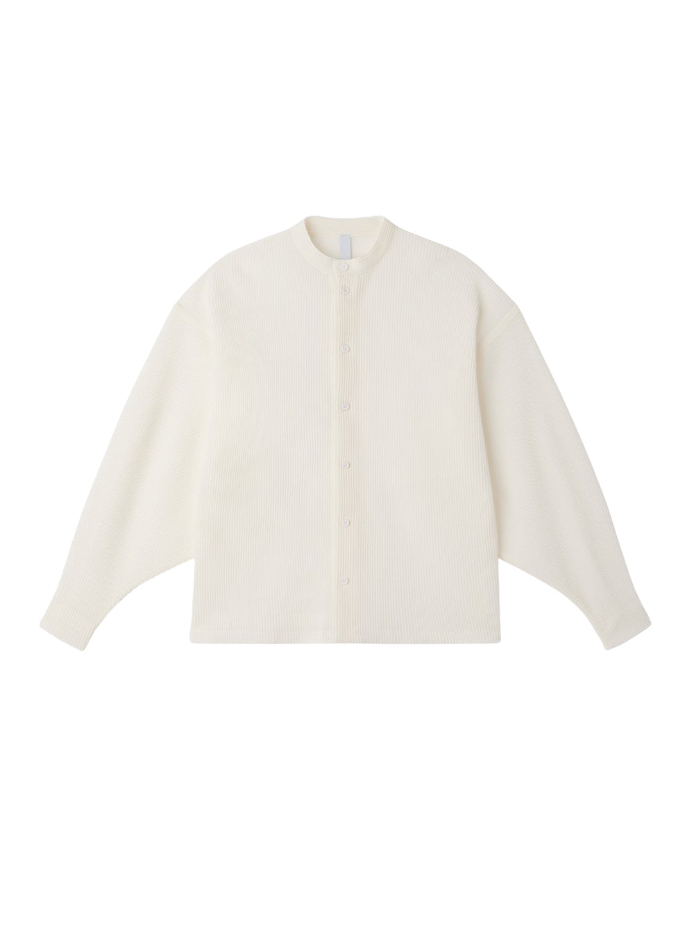 Tc Soft Hypha Stand-Up Collar Shirt White