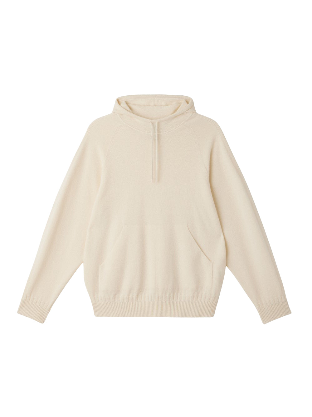 Cashmere Hoodie Top Pearl