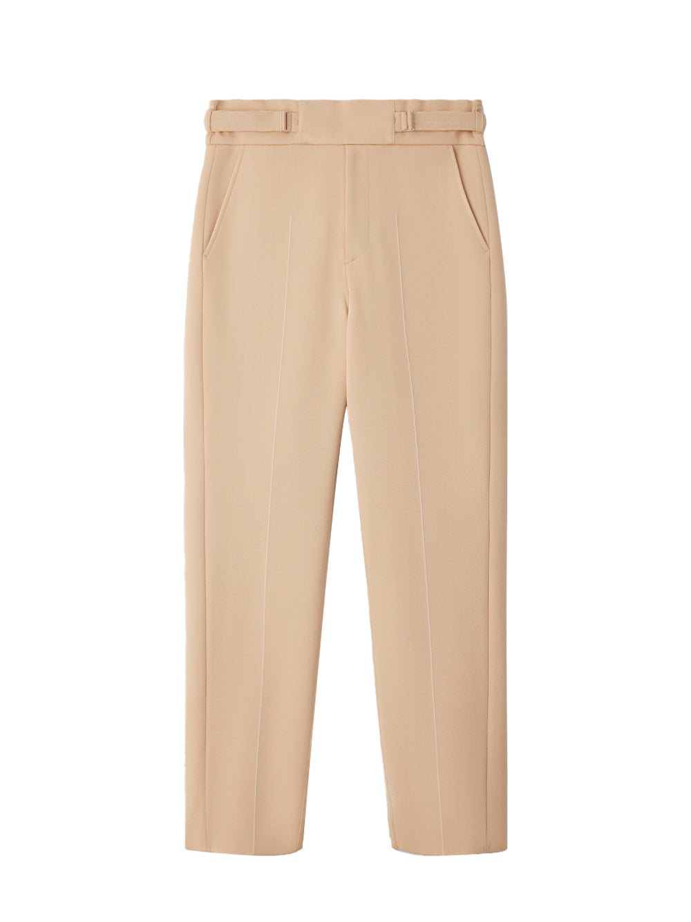 Ac Milan Rib Tapered Pants (Bisque Beige)