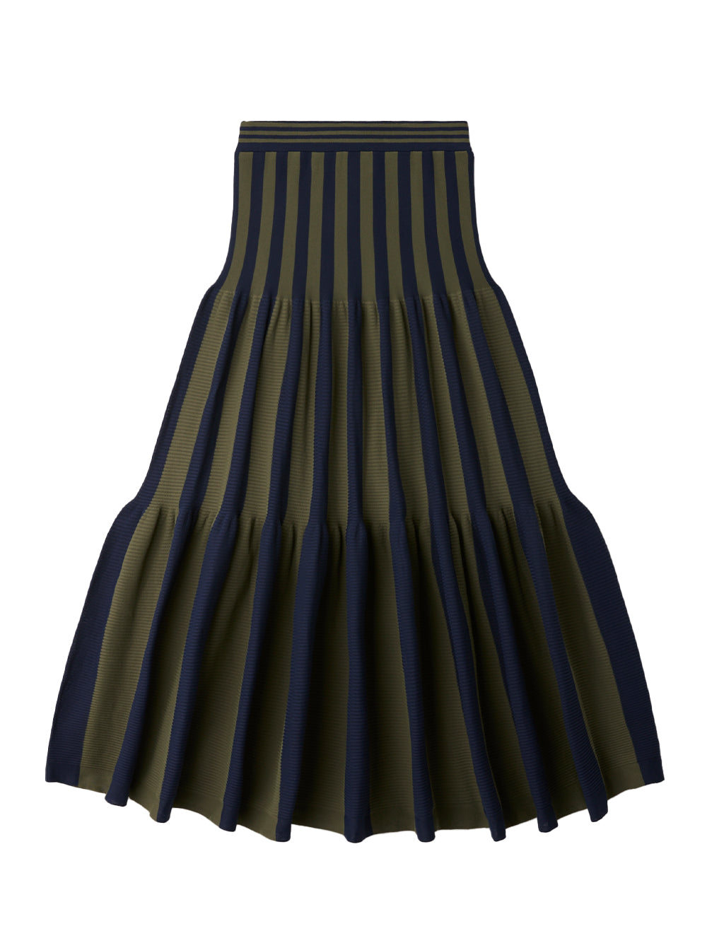 Cascades Skirt (Fern Green-Navy)