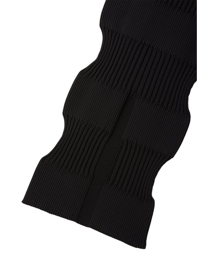 Fluted Pants (Black)