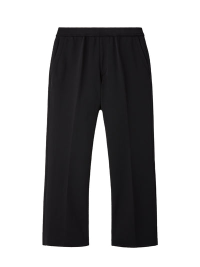 Milan Rib Straight Pants (Black)