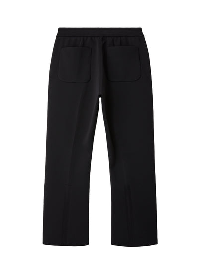 Milan Rib Straight Pants (Black)