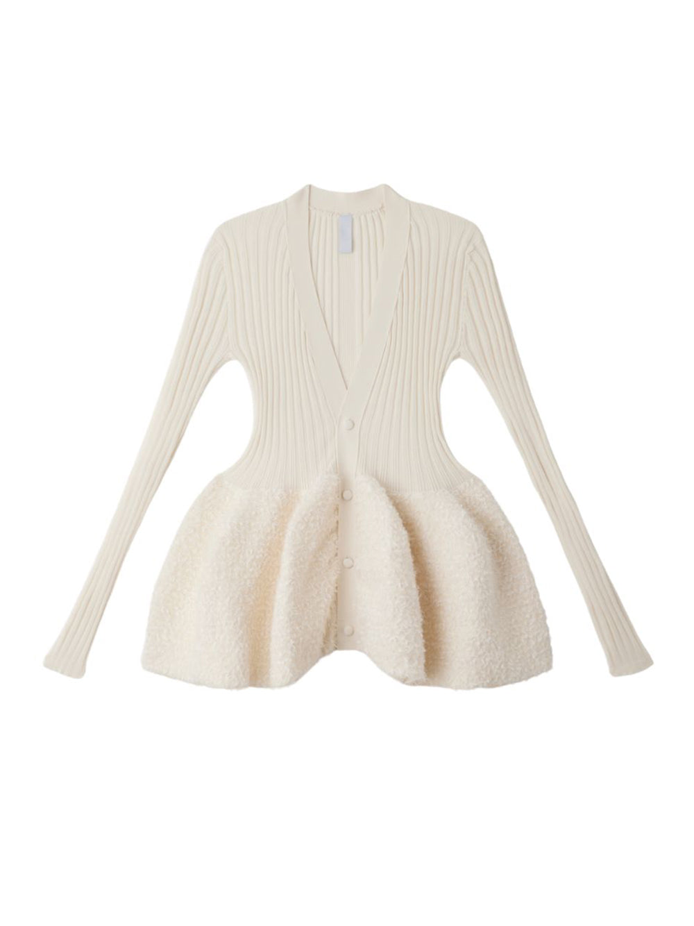 Pottery Reef Luxe Cardigan (Pearl)