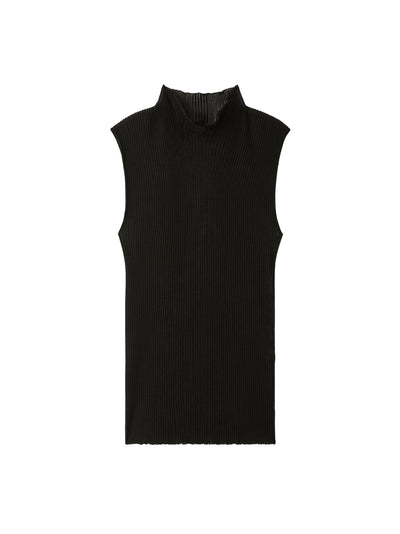 Hypha Lucent Sleeveless Top (Black)