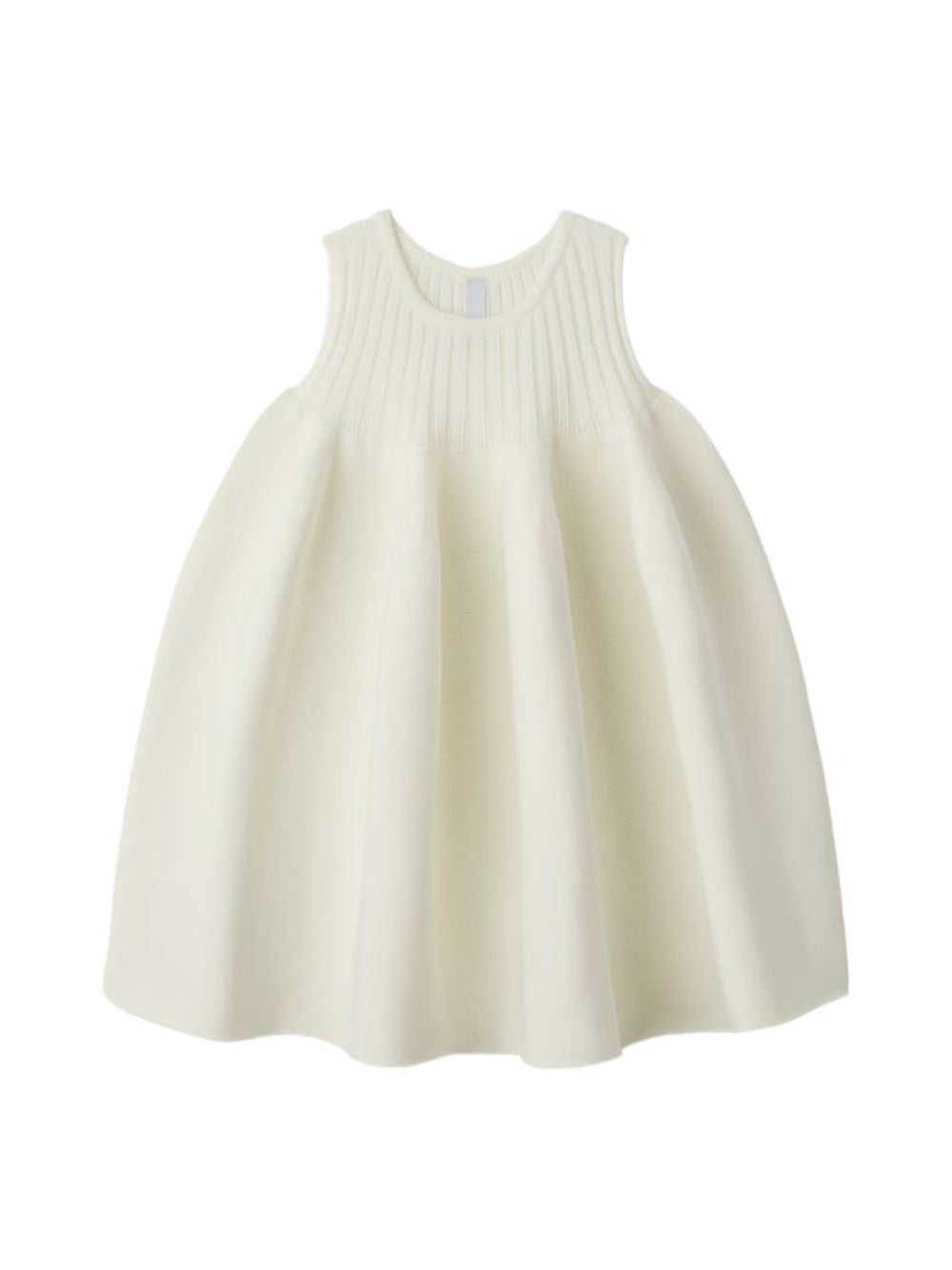 Pottery Sleeveless Bust Flare Top (White)