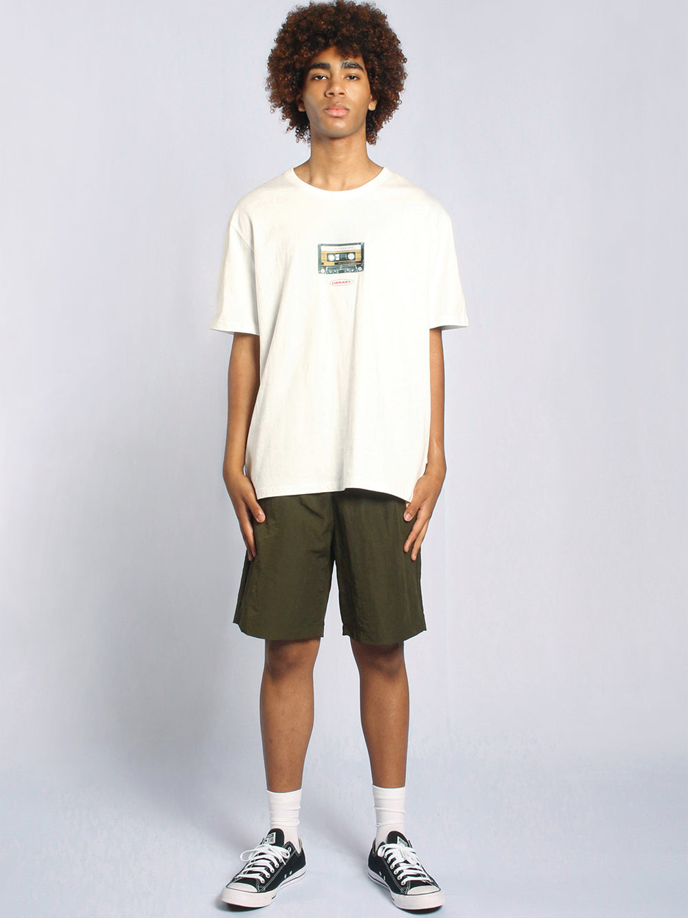 Sobbing (Basic-Tee) (White)