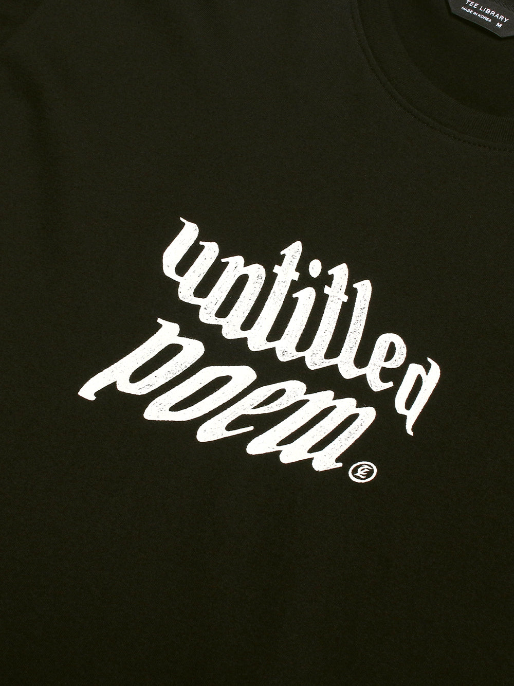 Untitled Poem (Basic-Tee) (Black)
