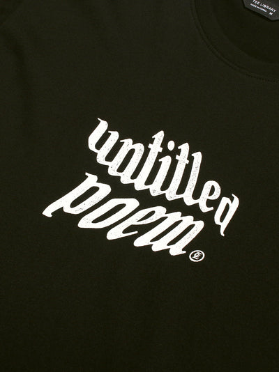 Untitled Poem (Basic-Tee) (Black)