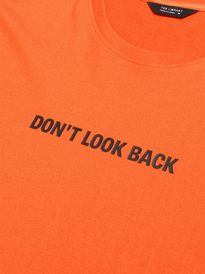 Don’t Look Back (Basic-Tee) (Orange)