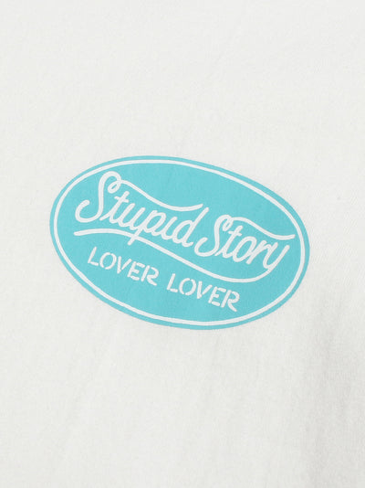 Stupid Story (Basic-Tee) (White)