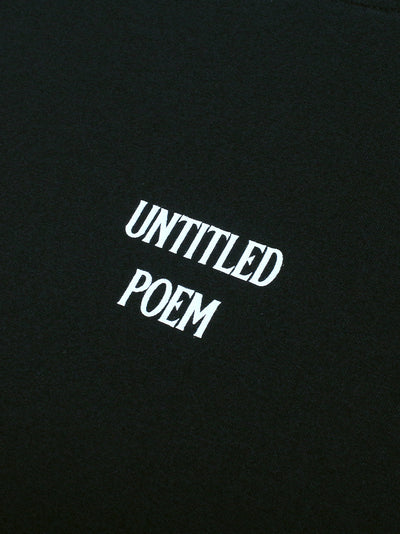 Faded Poem (Relaxed Fit-Tee) (Black)