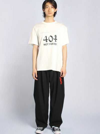 404 Not Found (Relaxed Fit-Tee) (White)