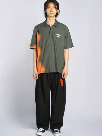 Faded Poem (Camp Shirt) (Forest)