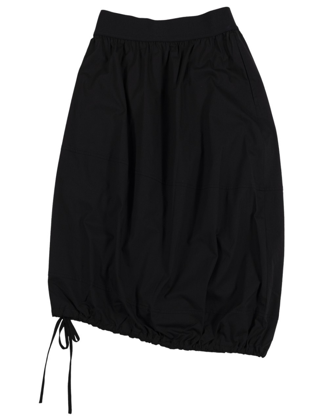 CK-CALVIN-KLEIN-STRETCH-POPLIN-BUBBLE-SKIRT-BLACK-2