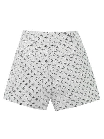 CK-Calvin-Klein-Logo-Printed-Cotton-Twill-Shorts-White-1