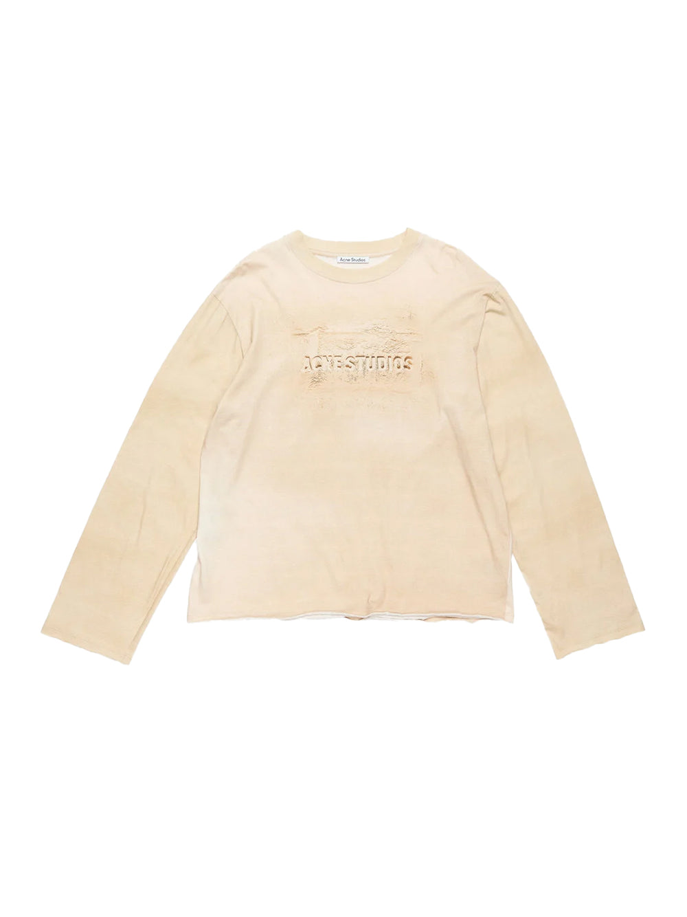 Long Sleeve Logo T-Shirt Sand Beige