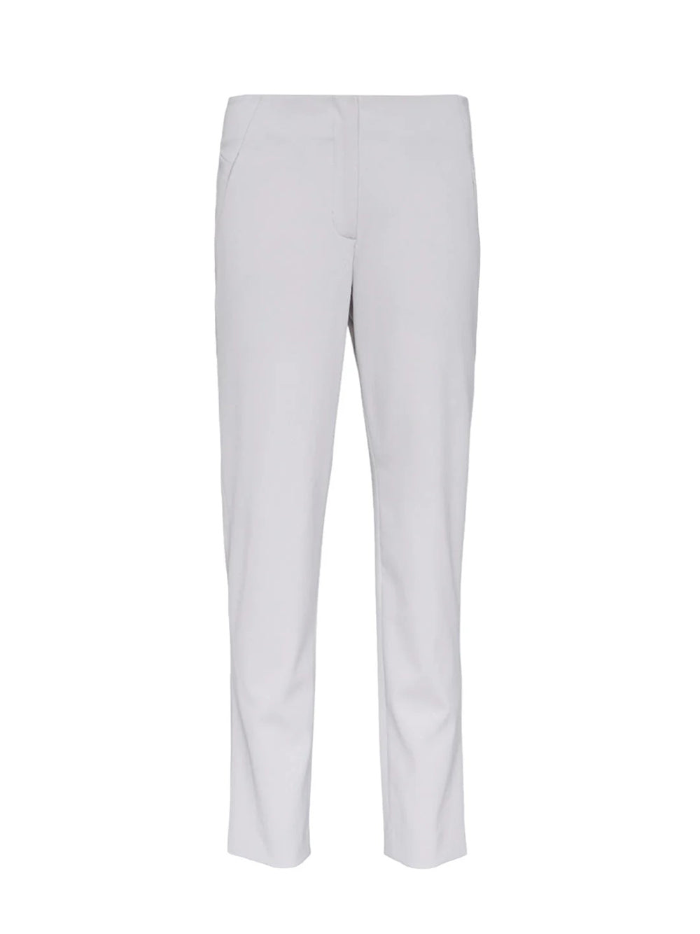 Easy Care Poly Stretch Pants (Silver)