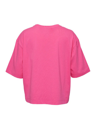 Enzymed Organic Cotton Basic Tee (Pink)