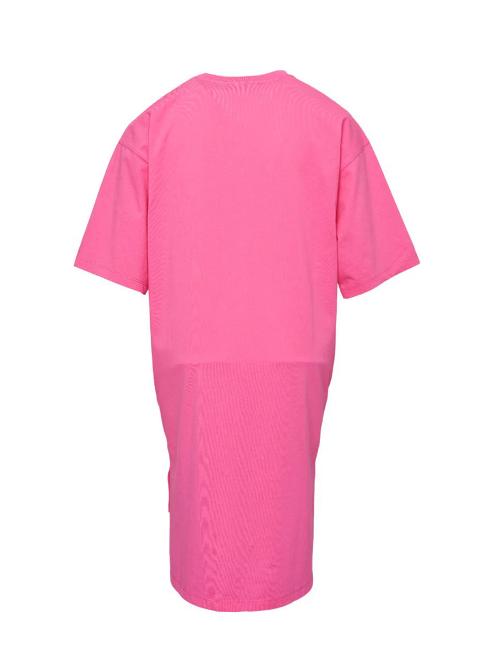 Enzymed Organic Cotton Long Short T-Dress (Pink)