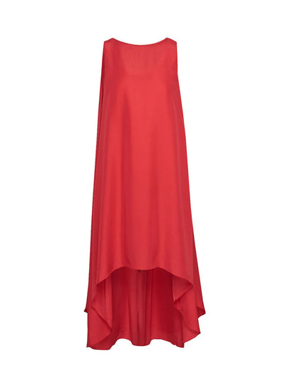 Viscose Tencel Twill Dress (Baby Rose)