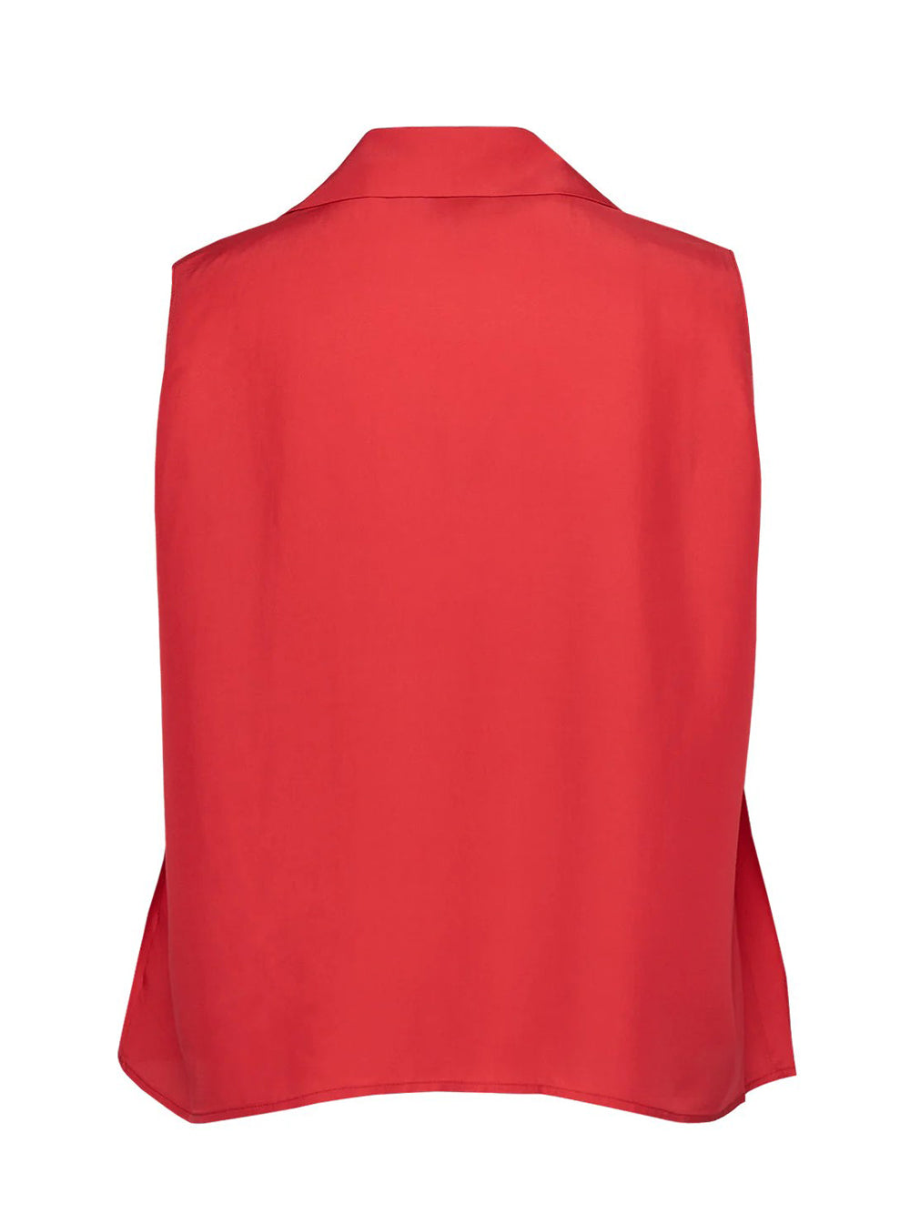 Viscose Tencel Twill Fluid Bias Top (Baby Rose)