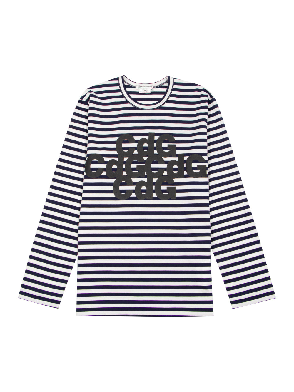 Cotton Jersey Print 2 (Navy/White)
