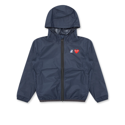 K-Way Hoodie Kids Full Zip (Navy)
