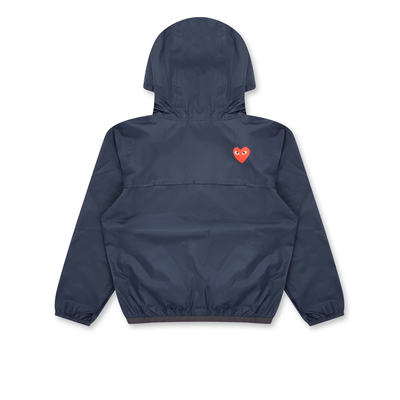 K-Way Hoodie Kids Full Zip (Navy)