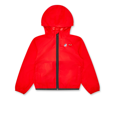 K-Way Hoodie Kids Full Zip (Red)