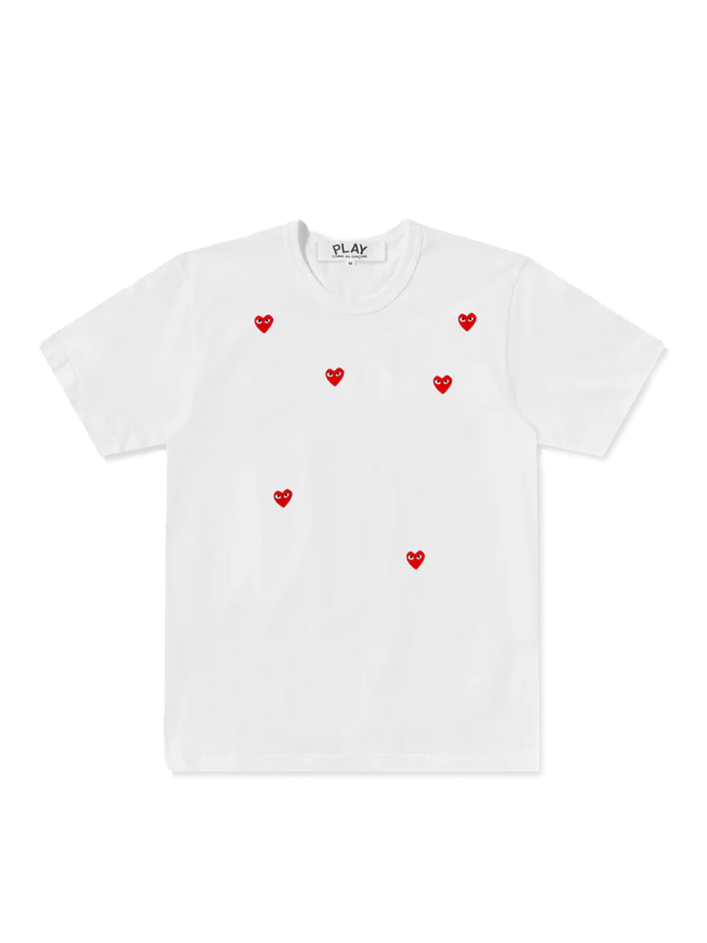 Many Heart Short Sleeve T-Shirt (White)