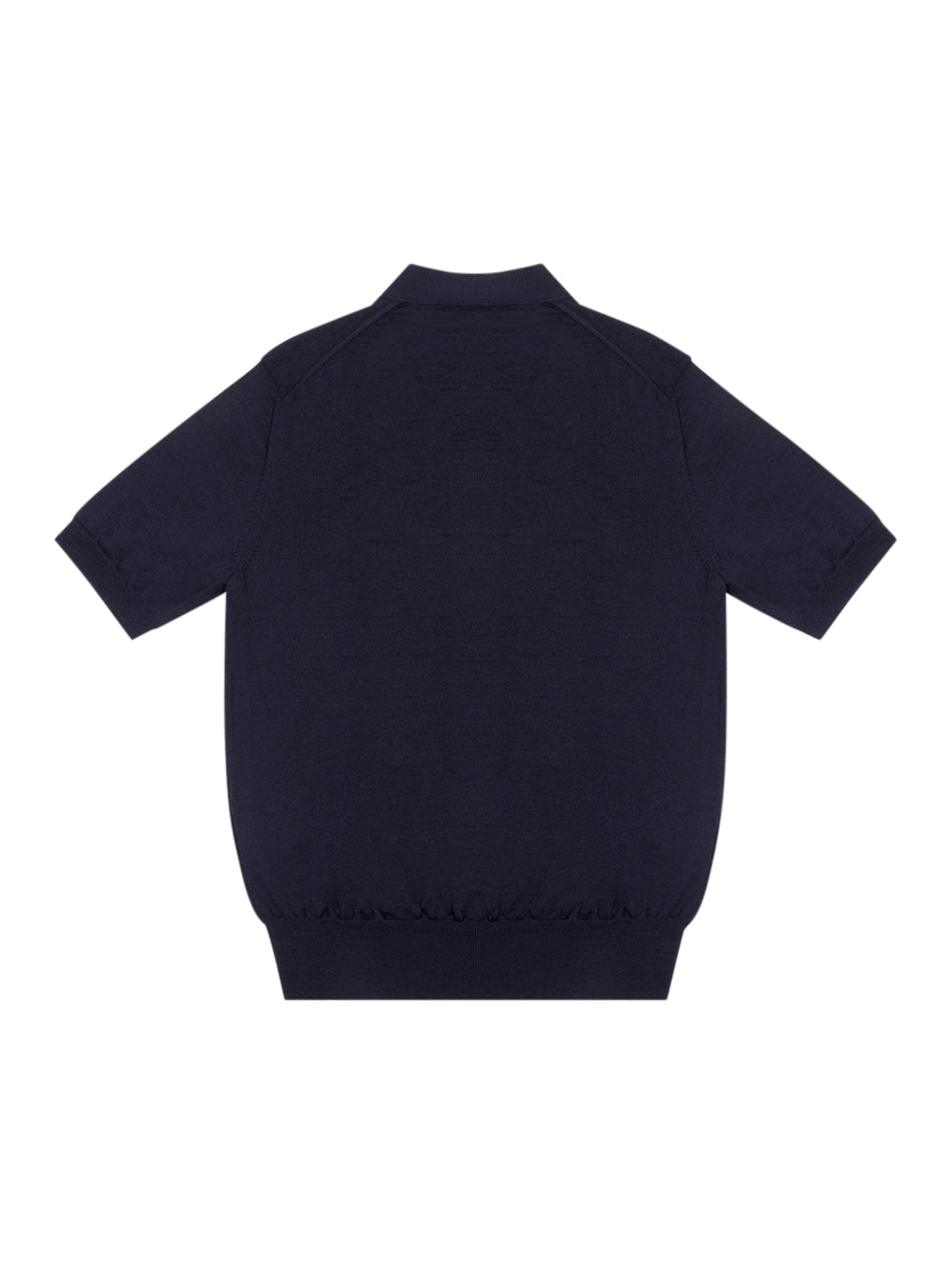 V-Neck Cardigan Short Sleeve (Navy)