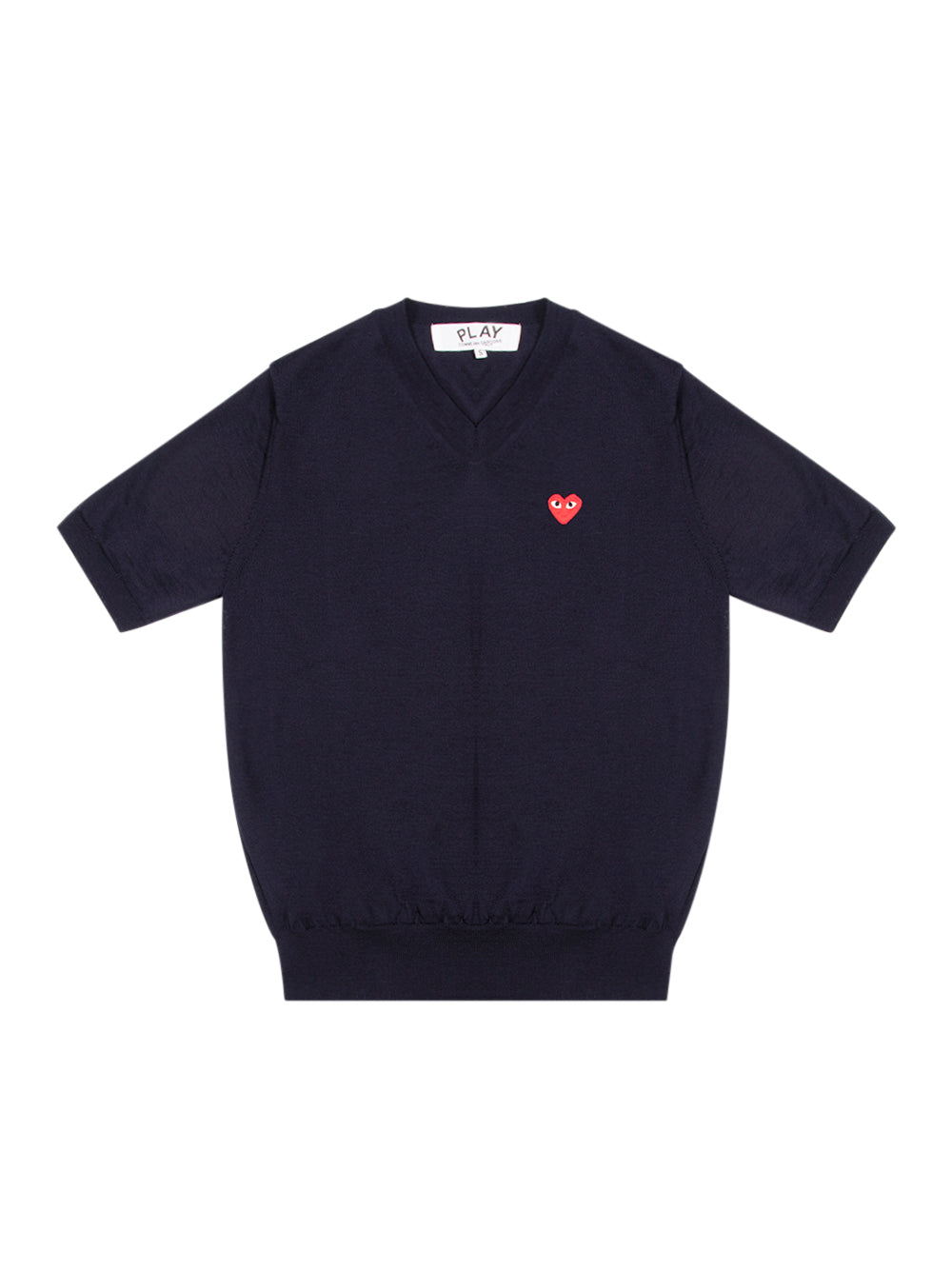 V-Neck Short Sleeve (Navy)