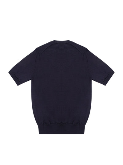 V-Neck Short Sleeve (Navy)