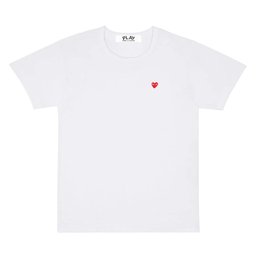 Women Mini Heart T-Shirt (White)