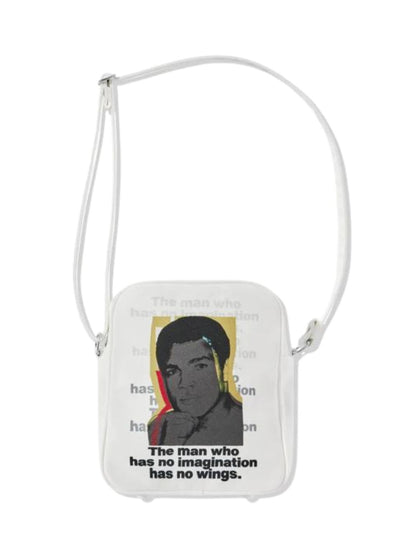 Andy Warhol Shoulder Bag (White Print H)