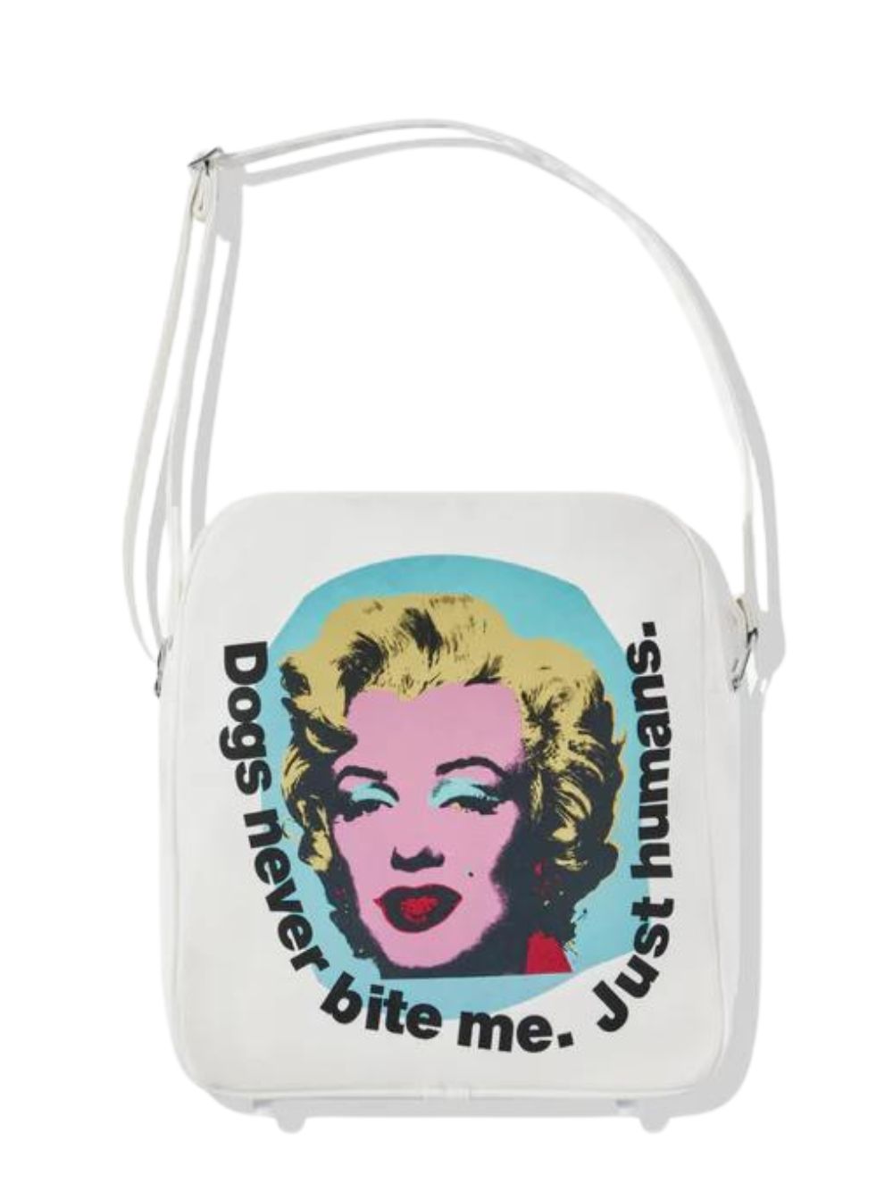 Andy Warhol Shoulder Bag (White Print I)