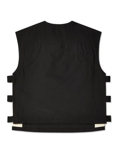 Men's Woven Vest (Black)