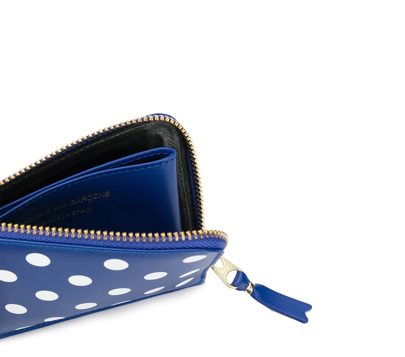 Wallet Dot Leather (Navy)
