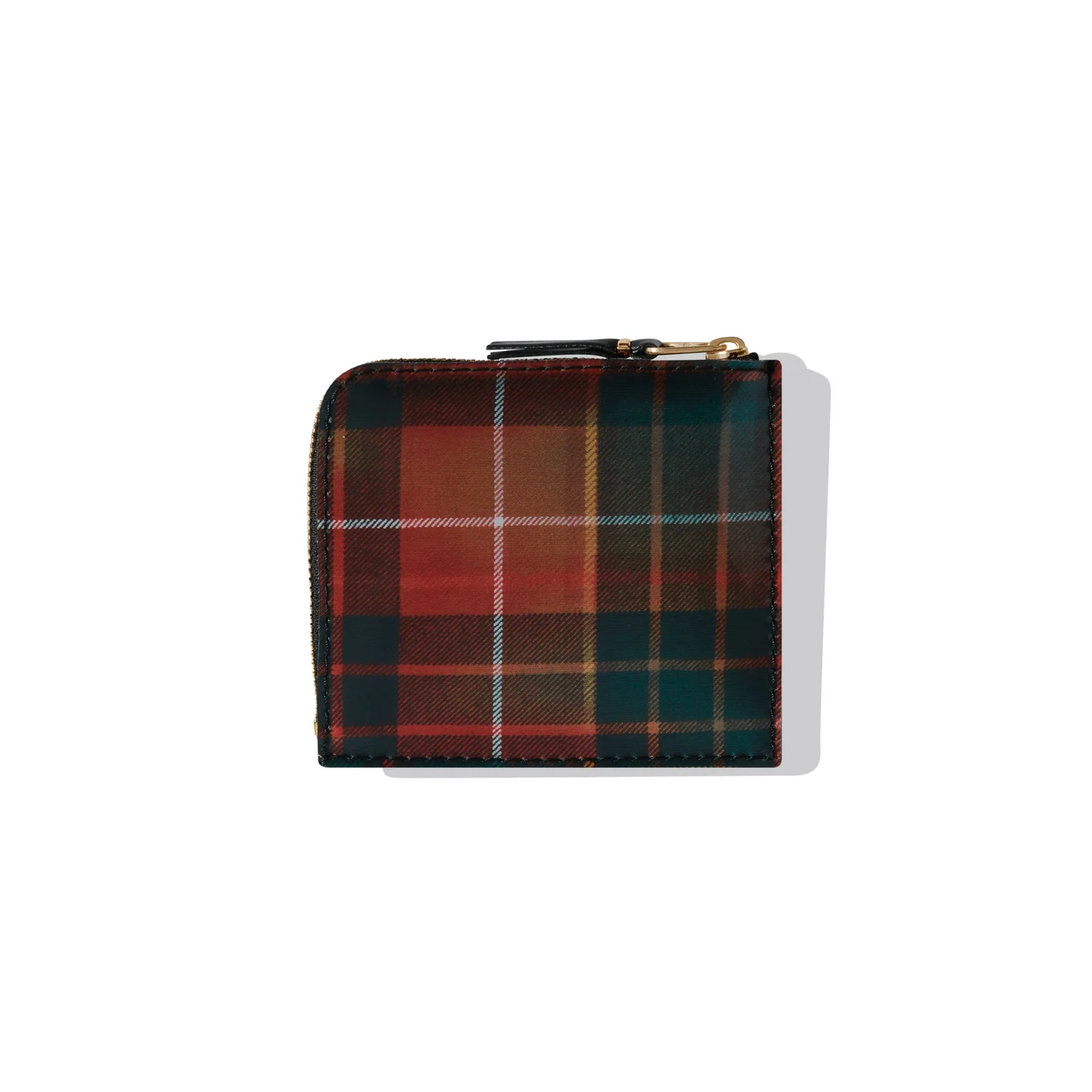 Wallet Lenticular Tartan (Red/Green)