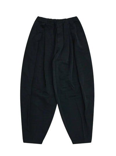 Check Ballon Trousers (Black)