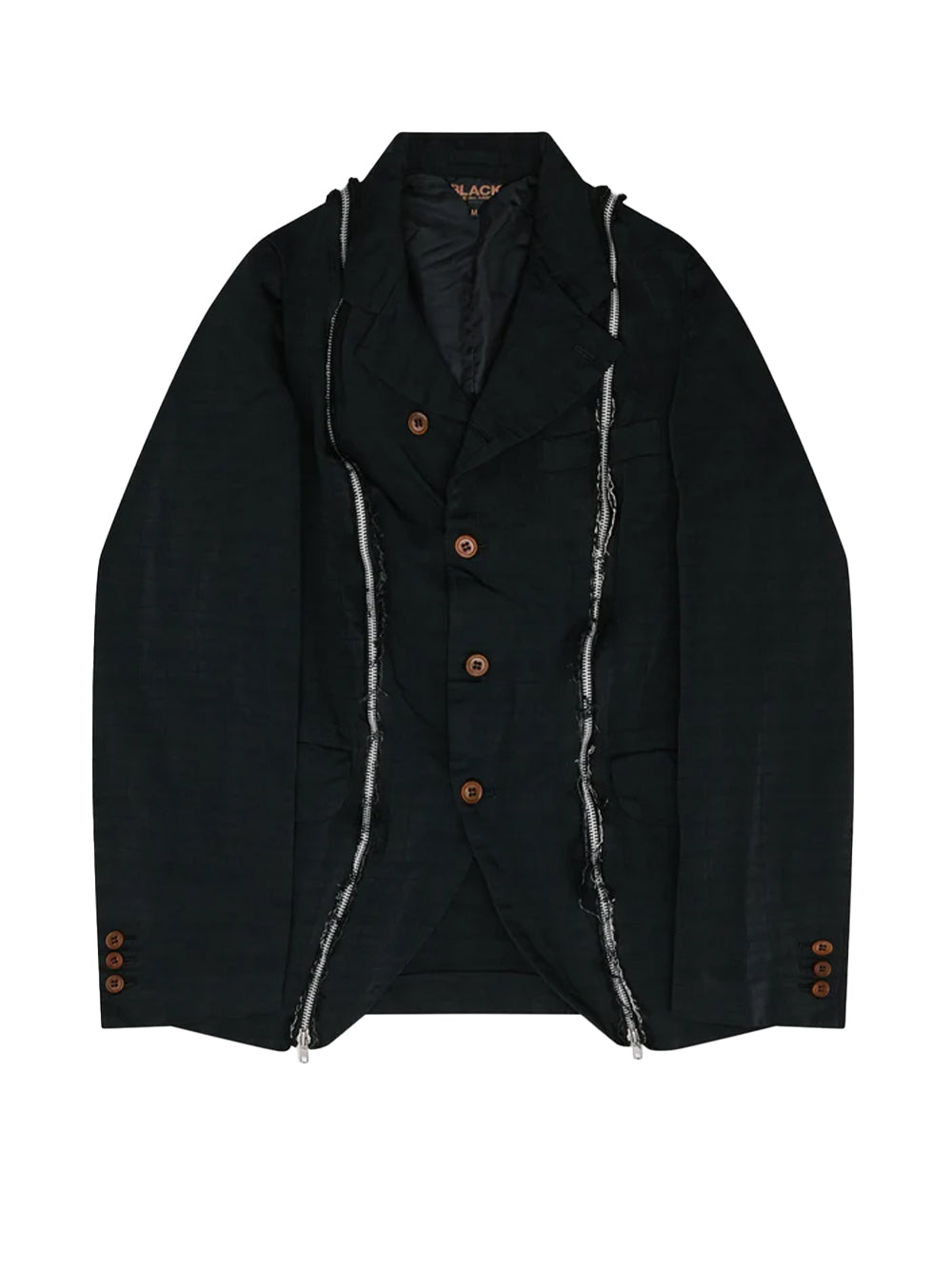 Check Zip Jacket (Black)
