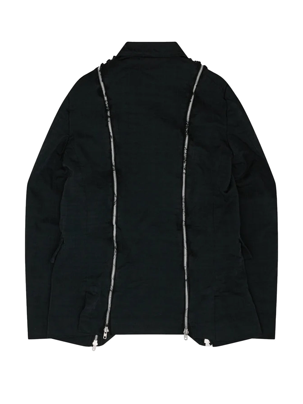 Check Zip Jacket (Black)