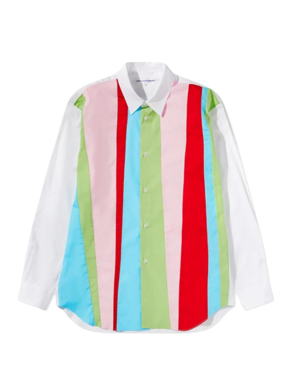 Color Stripe Shirt (White/Mix)