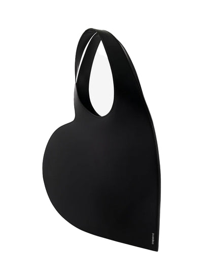 Heart Tote Bag Black