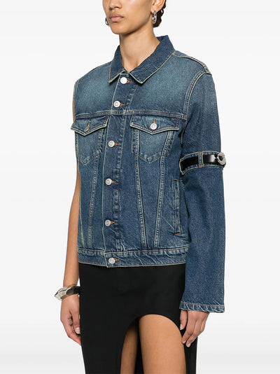 One-Arm Denim Jacket Blue Vintage