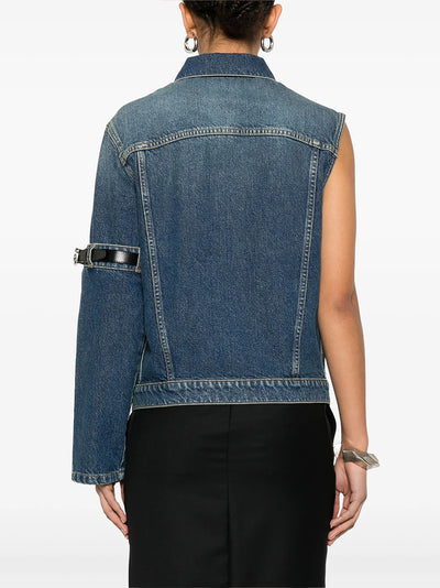 One-Arm Denim Jacket Blue Vintage