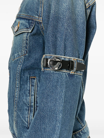 One-Arm Denim Jacket Blue Vintage